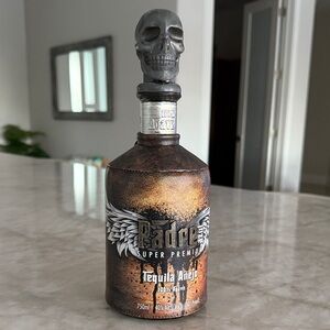 Padre Azul Tequila Añejo Bottle EMPTY